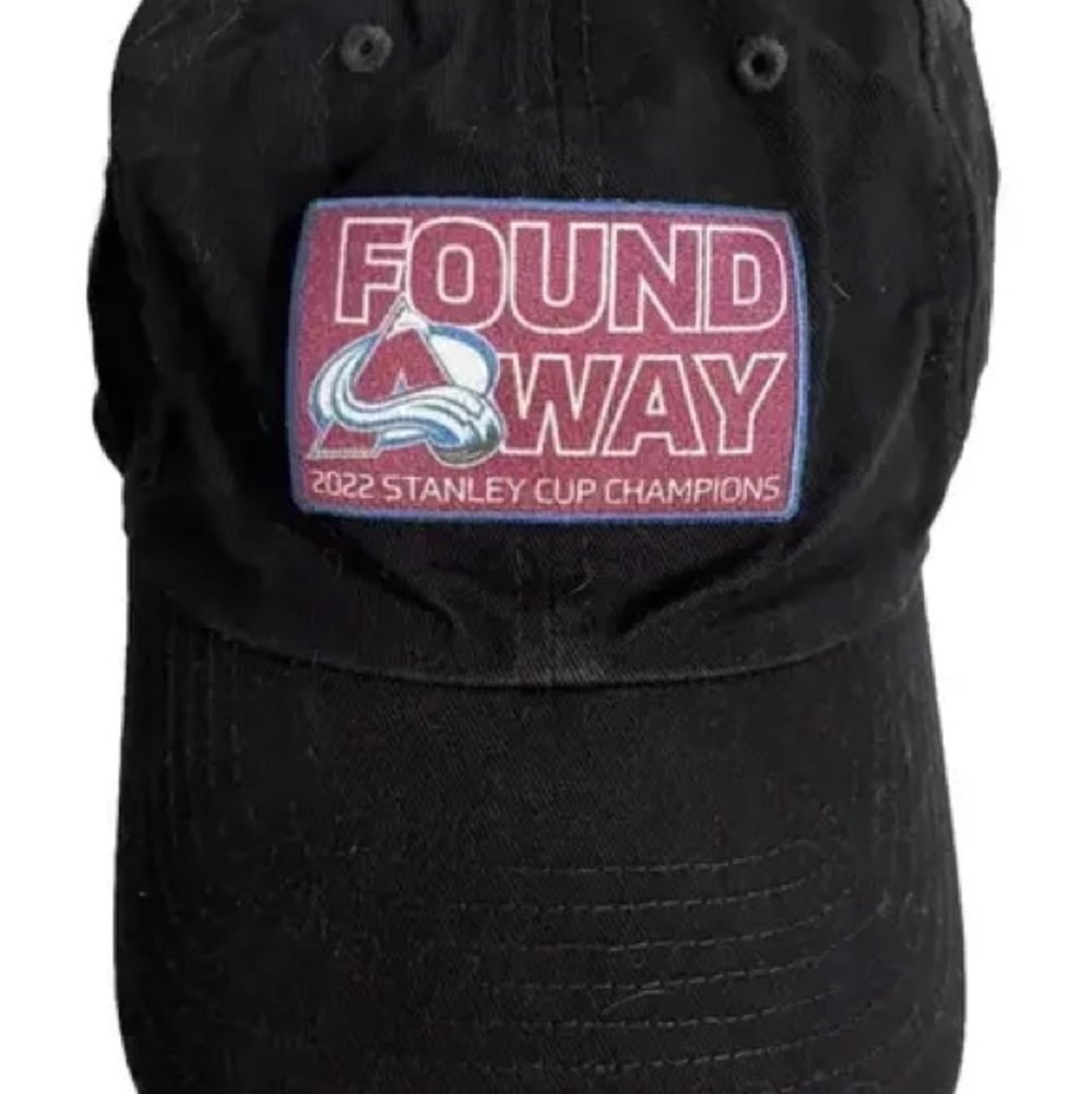 Fanatics Black Colorado Avalanche 2022 Stanley Cup Champion Adjustable Hat